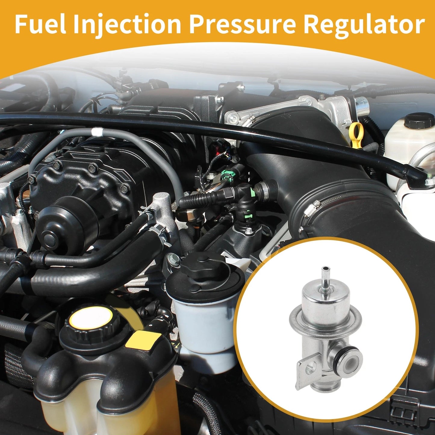 Fuel Pressure Regulator / 20-70 Psi / Toyota Century (1991–1993)