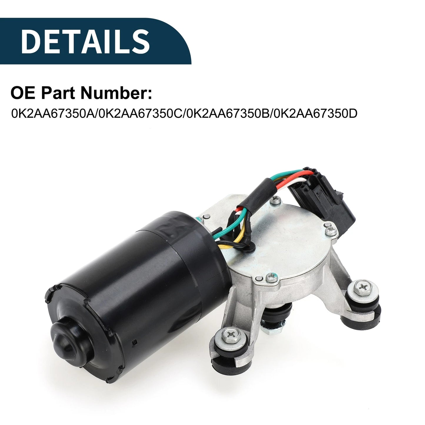 Windshield Wiper Motor for Kia Rio (2001-2005)
