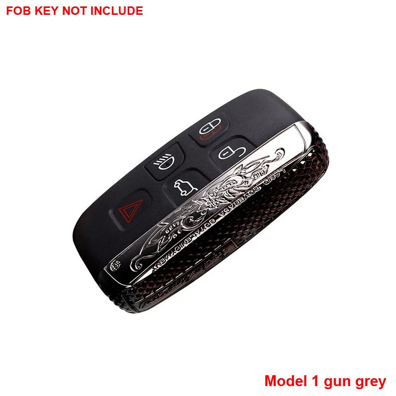 Smart Key Shell Metal Edge Strip Cover Fit For Range Rover Land Rover Remote FOB