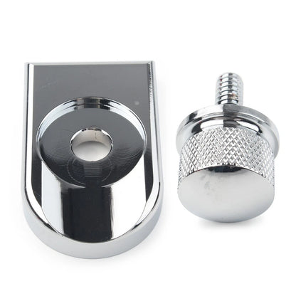 Rear Fender Seat Bolt Cover Chrome for Harley Touring (1996-2023)