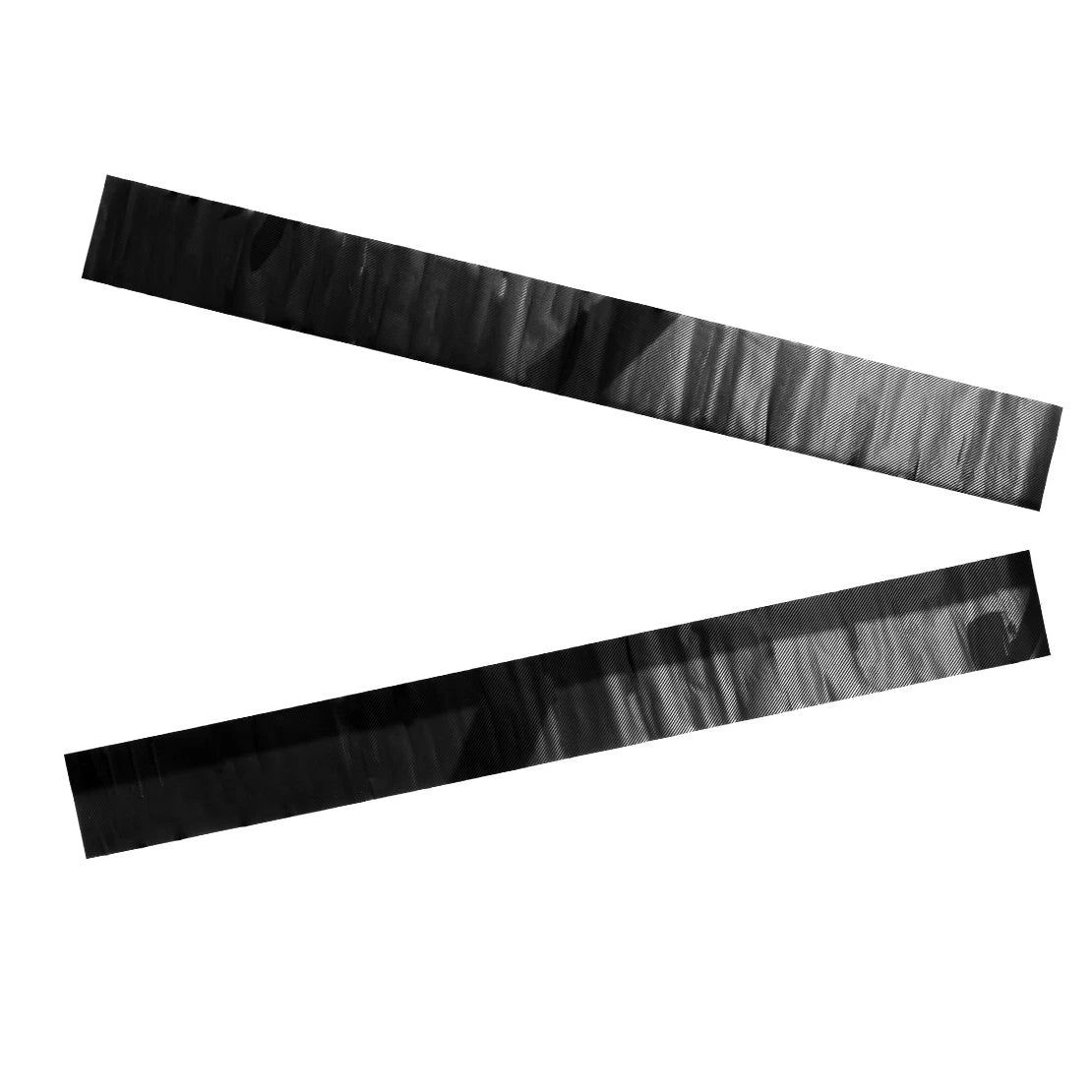 2 x 3D Roof Bonnet Rally Stripes Racing Vinyl Decals for Ford Mustang (2015-2023)