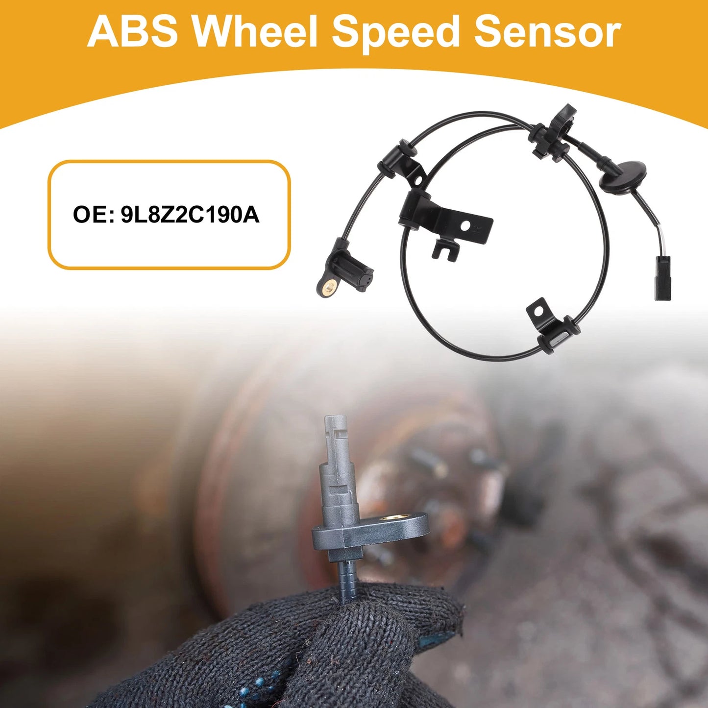 ABS Wheel Speed Sensor for Ford Escape (2009-2012) Rear Right