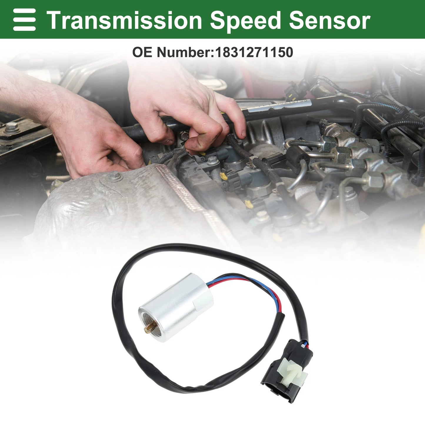 Transmission Odometer Speed Sensor for ISUZU CVR CXH CXM CXZ