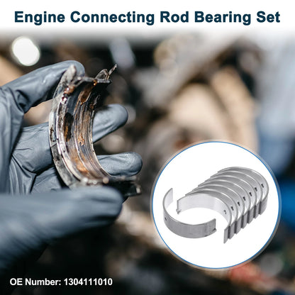 Connecting Rod Bearing Set for Toyota Tercel (1990-1998) - 8 Pcs