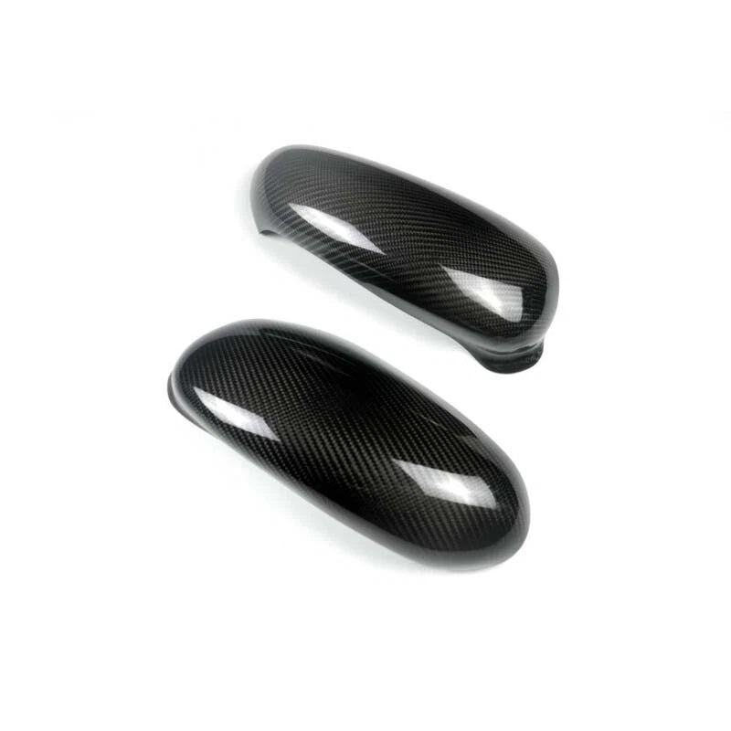 Real Carbon Fiber Add-on Side Mirror Caps for Porsche Carrera Cayman 911 996 986