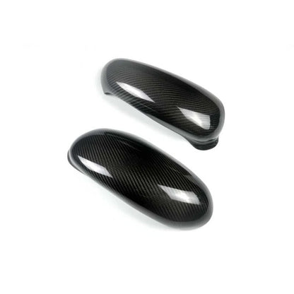 Real Carbon Fiber Add-on Side Mirror Caps for Porsche Carrera Cayman 911 996 986
