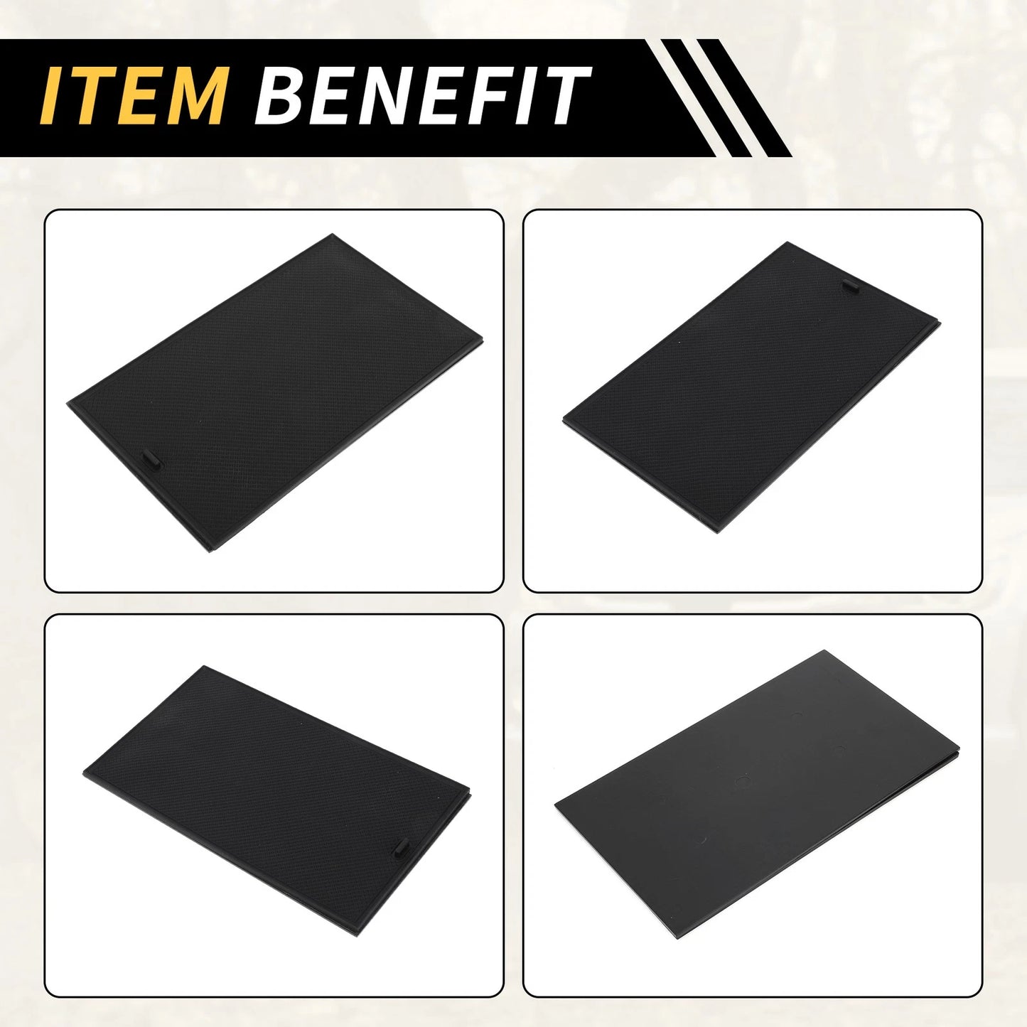 Center Console Organizer Pad for Chevy Silverado 1500 & GMC Sierra 1500 Black