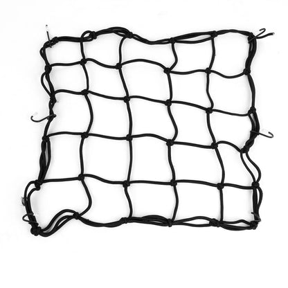 Cargo Net Elasticat Bungee Luggage Storage Black for Motorbike