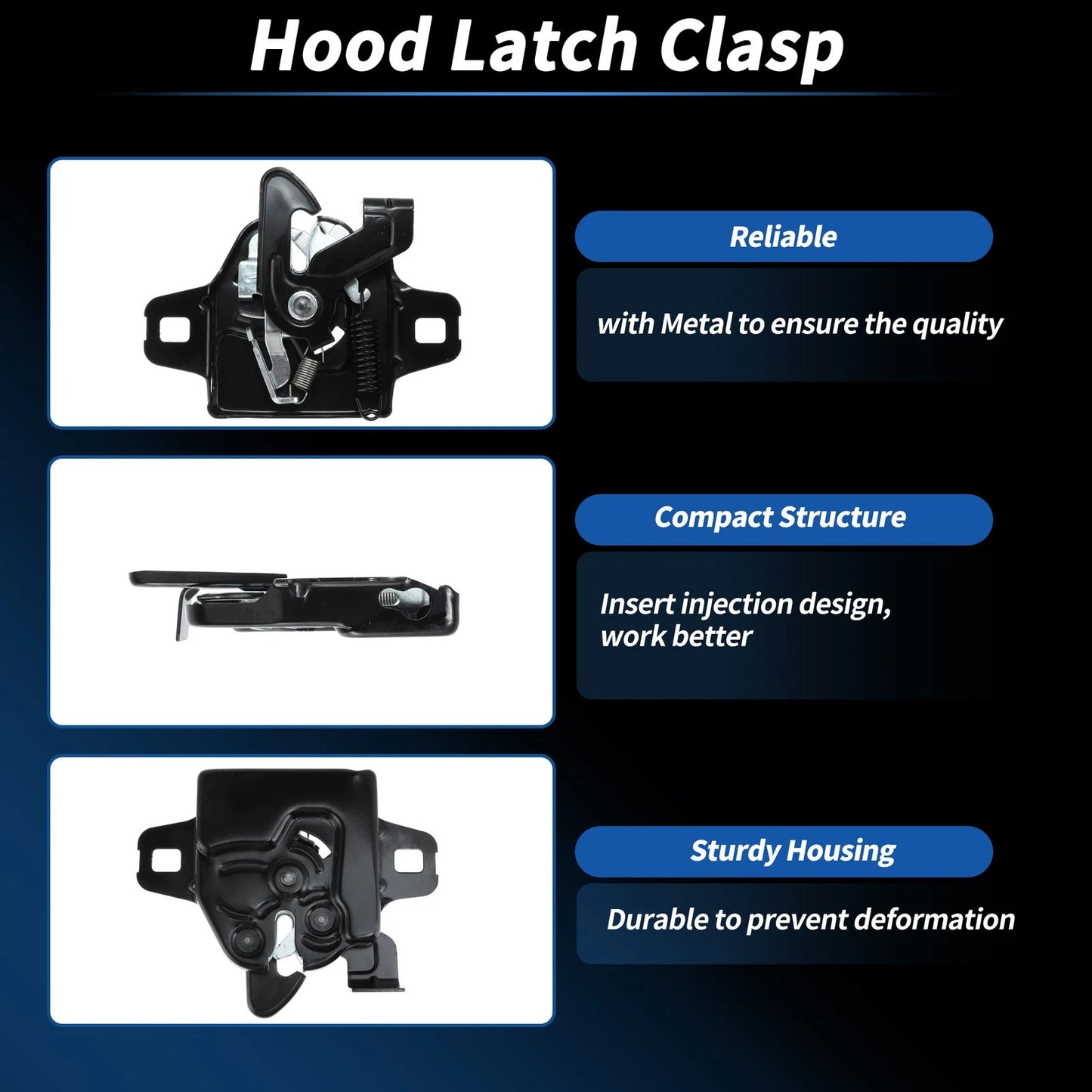 Hood Latch Assembly for Jeep Grand Cherokee (1999-2004)