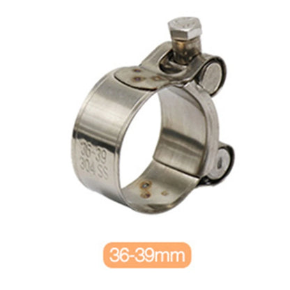 Stainless Steel Exhaust Pipe Clamp 40-43mm for Motorcycle (Fits Various Models)