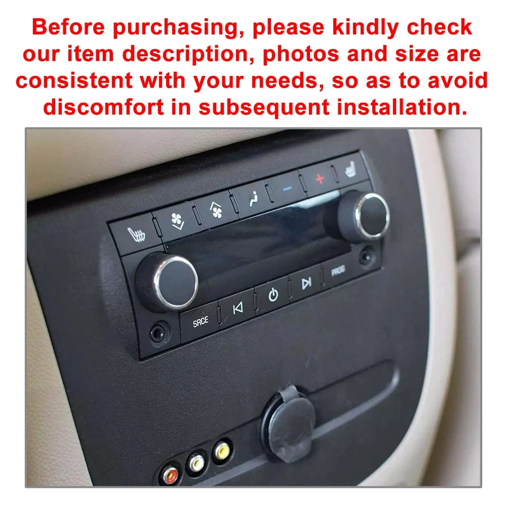 Rear Audio Volume Control Knob for Chevrolet Suburban 2500 (2007-2014)