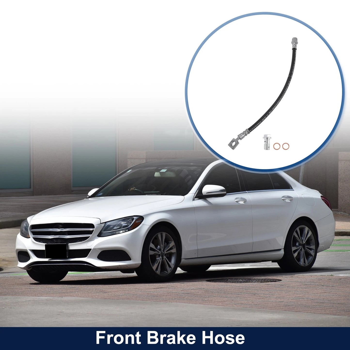 Front Brake Hose for Mercedes-Benz C-Class (2015-2021)