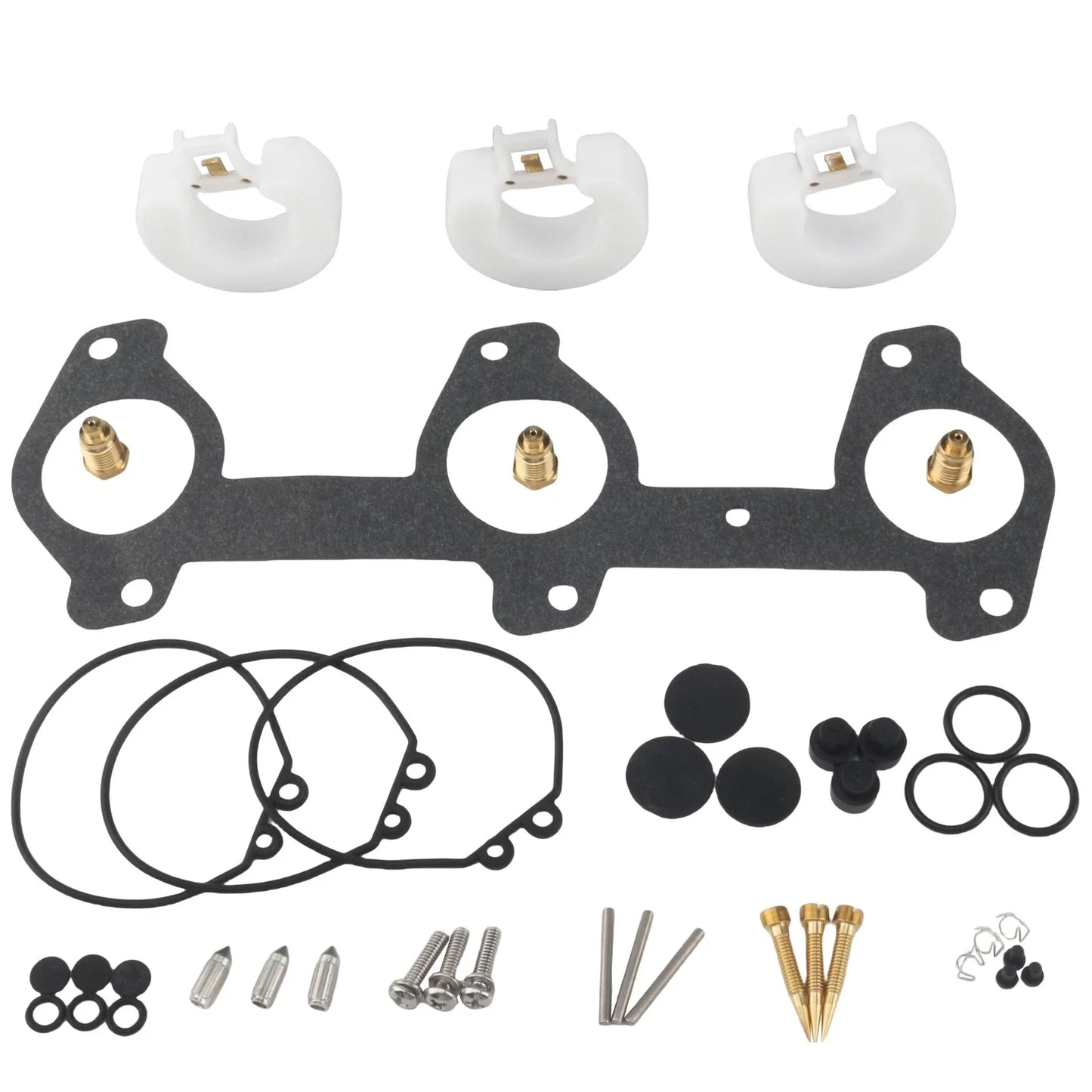 New Carburetor Repair Kit for Yamaha 2-Stroke 60-70HP Outboard