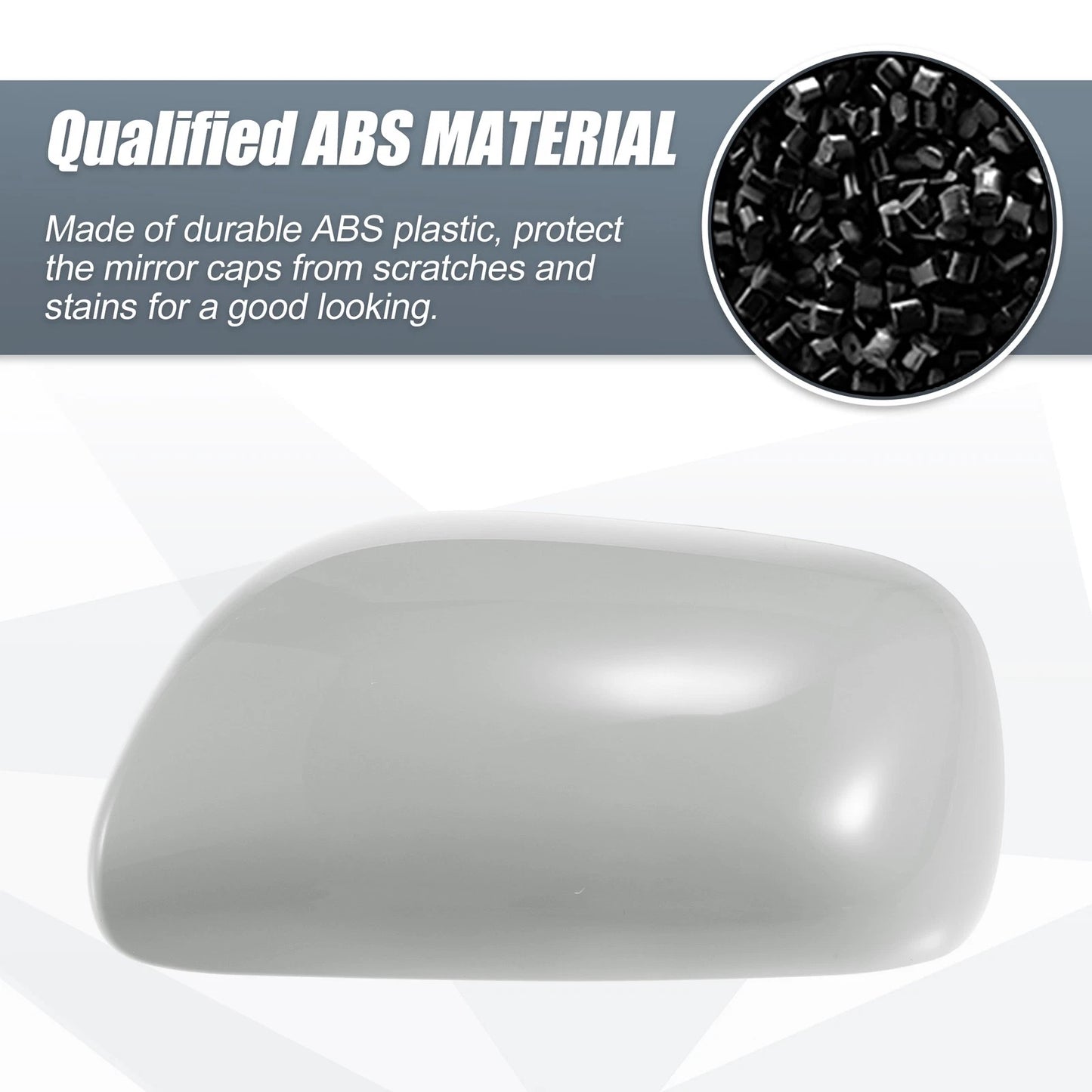 Left Side Mirror Cover Caps for Toyota Yaris (2008-2013)