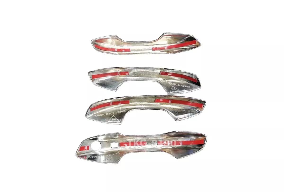 4 x Chrome Door Handle Covers for BYD Atto3 (2022-2024)