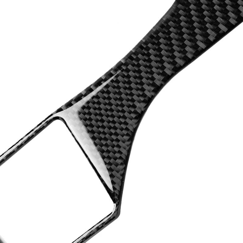 Carbon Fiber Steering Wheel Bradge Cover Trim fits Land Cruiser Prado 2010-2018