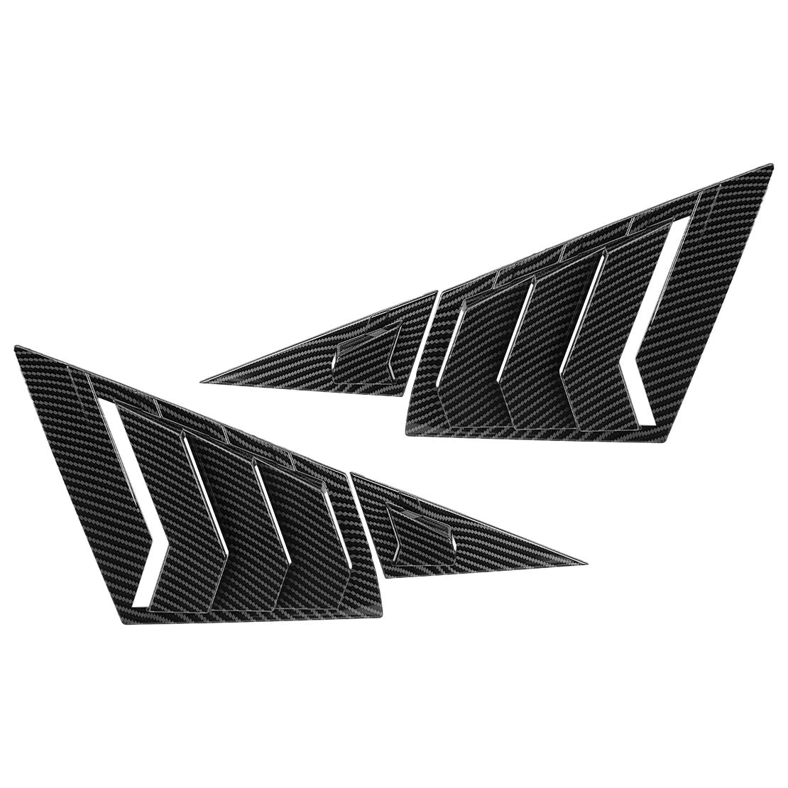 Front Window Louver Vent Cover Trim for Honda Civic (2011-2015)