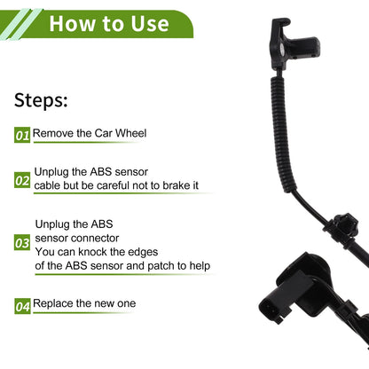 ABS Wheel Speed Sensor for Ford Fusion (2013-2020)