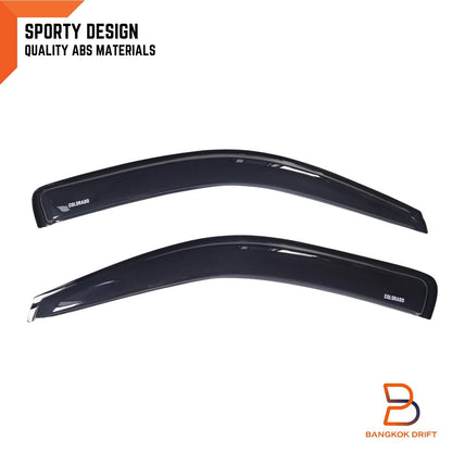 Weathershields Window Visors for Holden Colorado RC Dual Cab Ute (2008-2012)