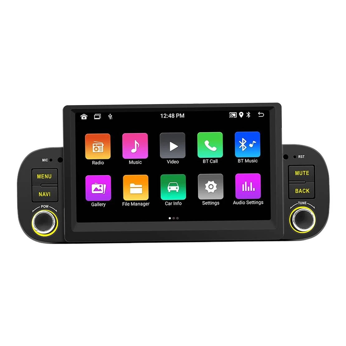 7'' Android 13 Car Radio for Fiat Panda (2013-2020) - Navi, CarPlay, GPS, WiFi