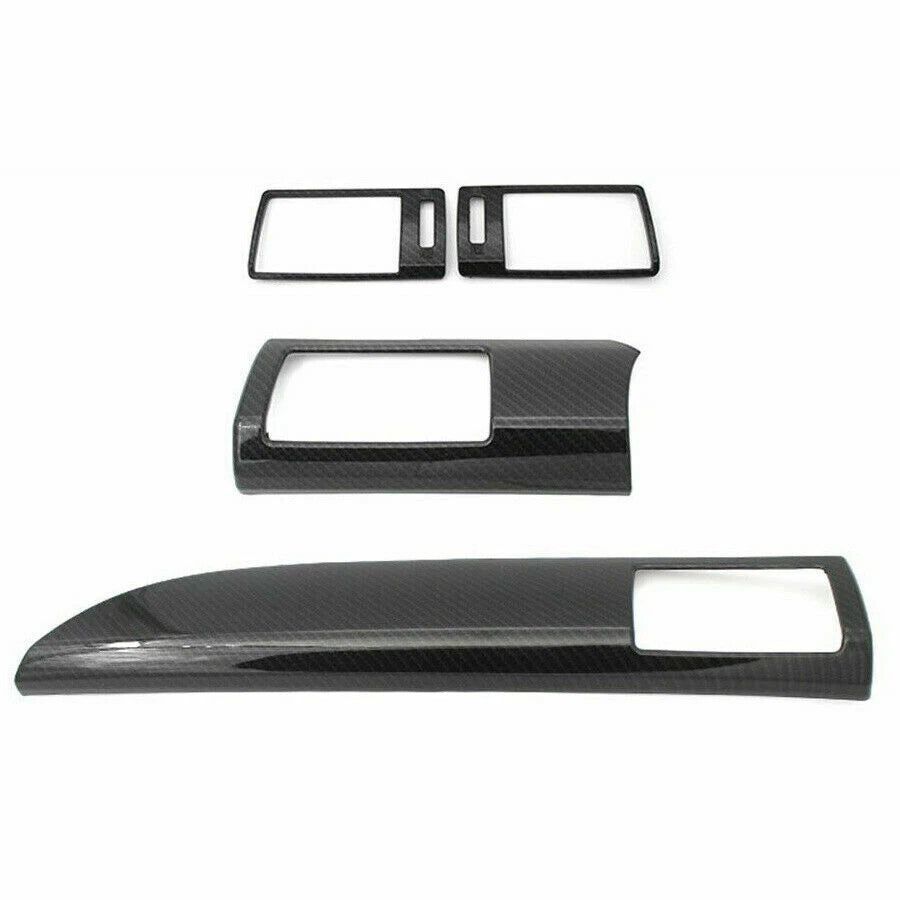 4Pcs Carbon Fiber Air Outlet Frame Cover Trim for Honda Accord (2013–2017)