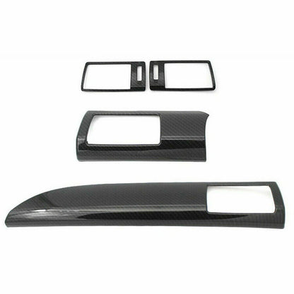4Pcs Carbon Fiber Air Outlet Frame Cover Trim for Honda Accord (2013–2017)