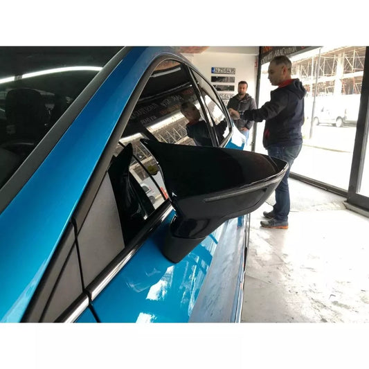 2 Piece Side View Mirror Covers for Seat Leon MK3 MK3.5 (2013-2019)