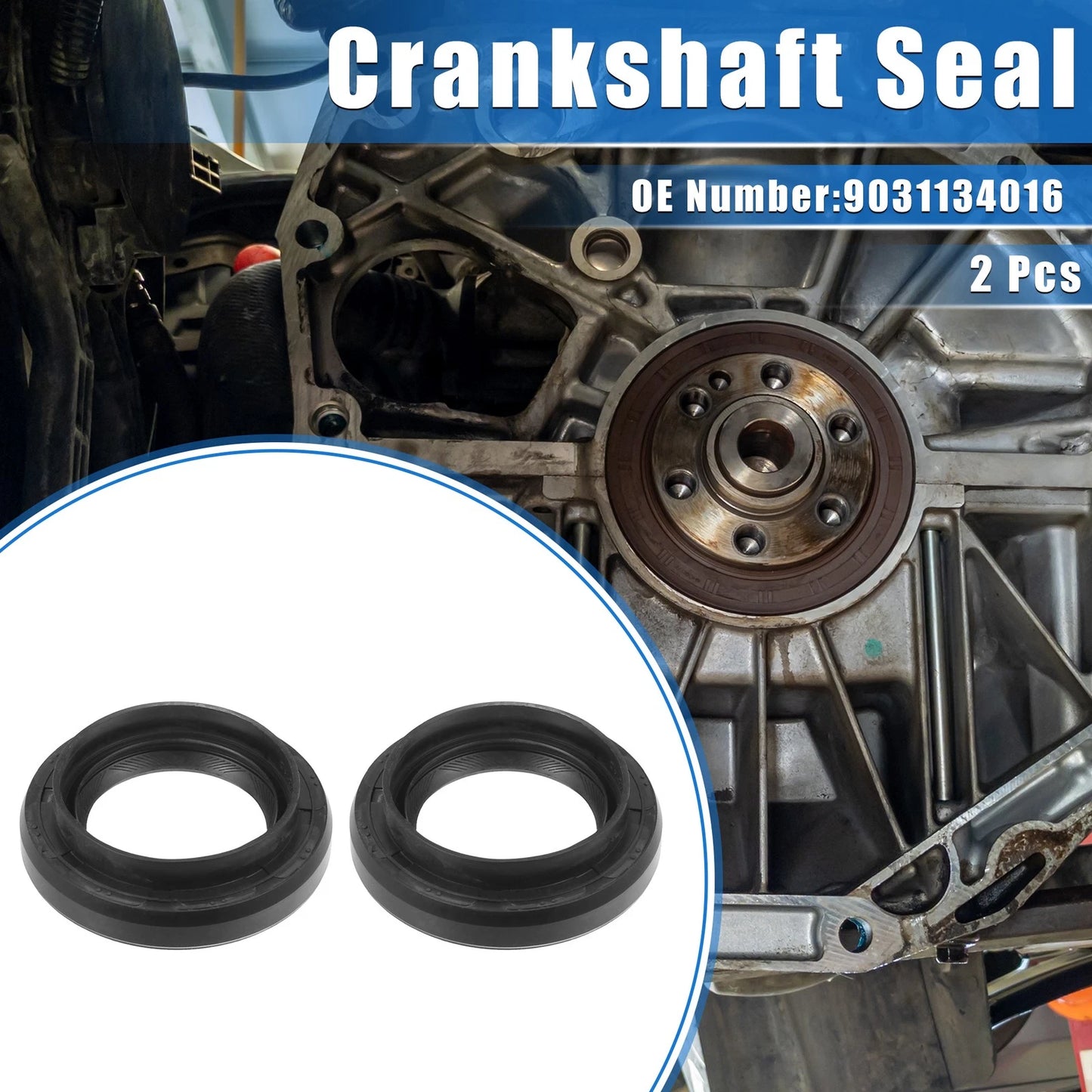 Crankshaft Seal Manual Transmission Output Shaft Seal for Toyota Celica (1990-1999)
