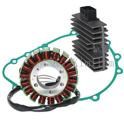 Stator Coil, Regulator, Gasket for Kawasaki ZR750 Z750, ZR1000 Z1000 (07-12)