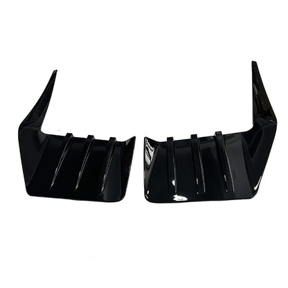 2 x Rear Bumper Side Corner Covers for BMW M2 G87 (2023-2025) Gloss Black