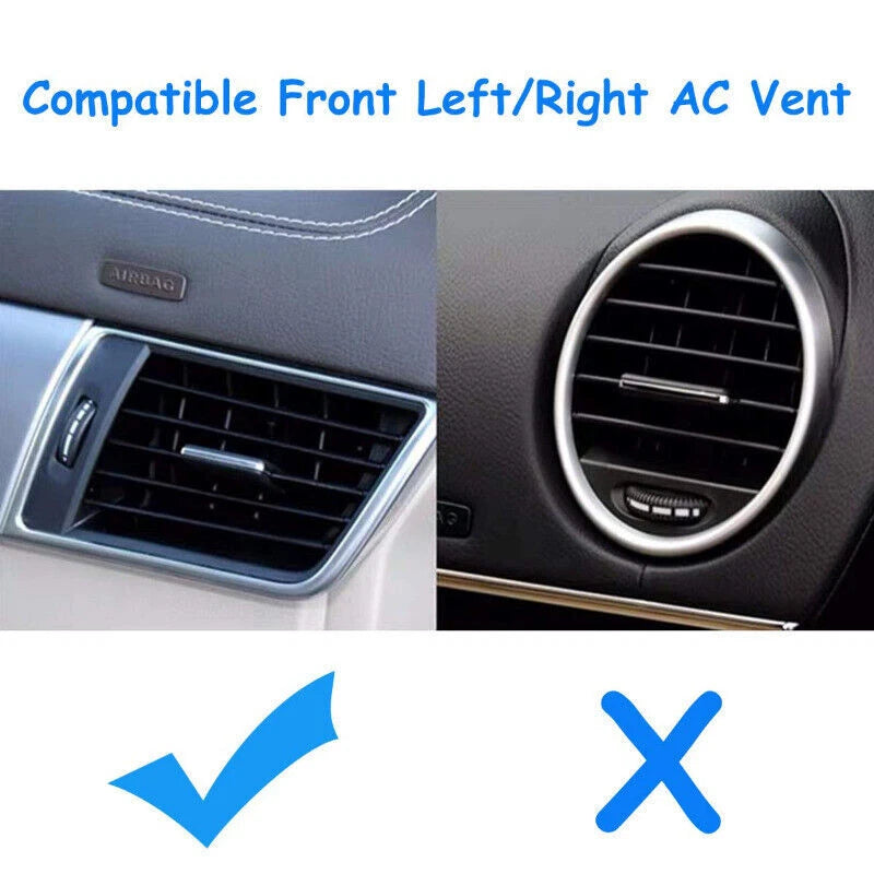 4X A/C Air Vent Outlet Tab Clip Repair Kit for Mercedes Benz X166 W166 (2012-2019)