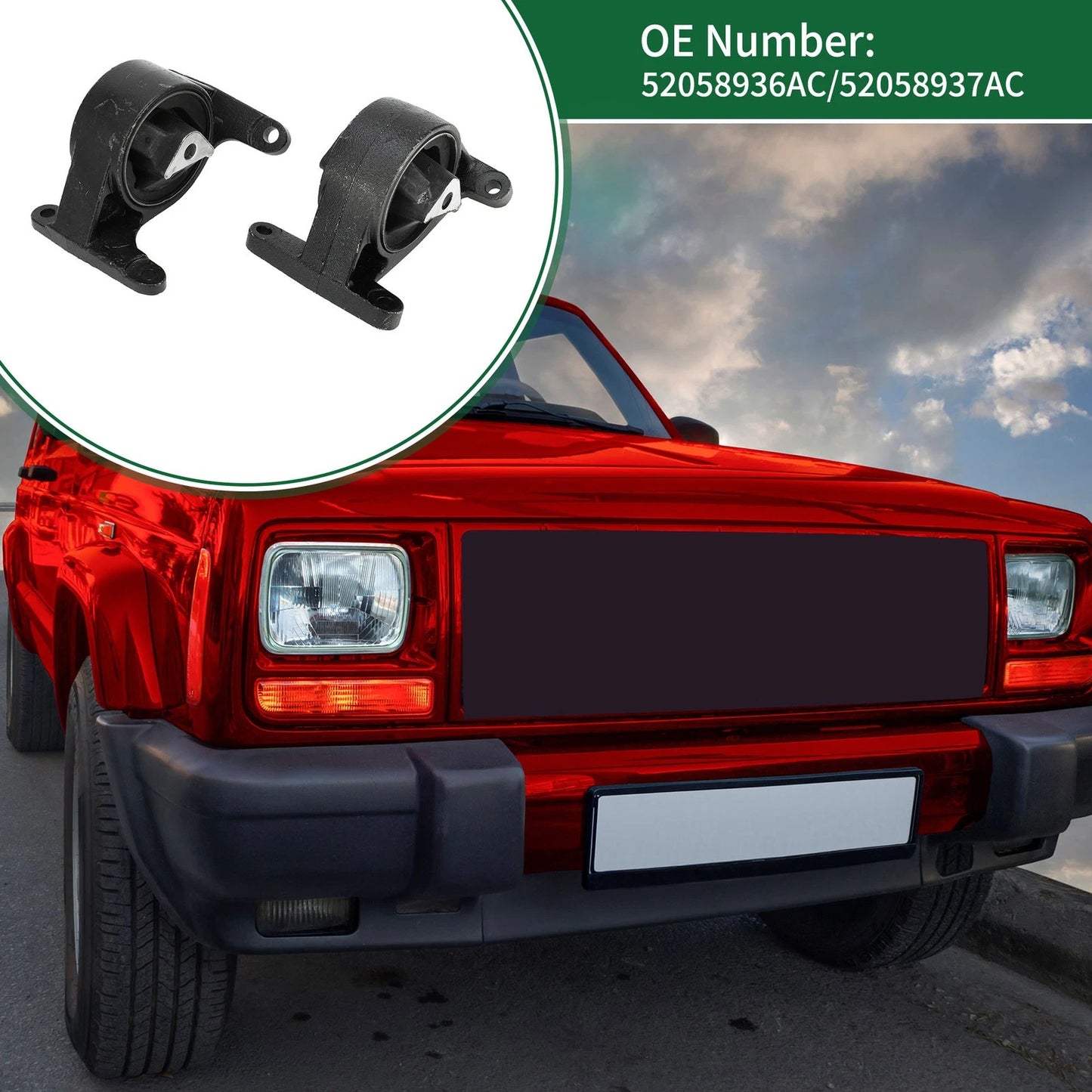 Engine Motor Trans Mount Set for Jeep Grand Cherokee (1999-2004)