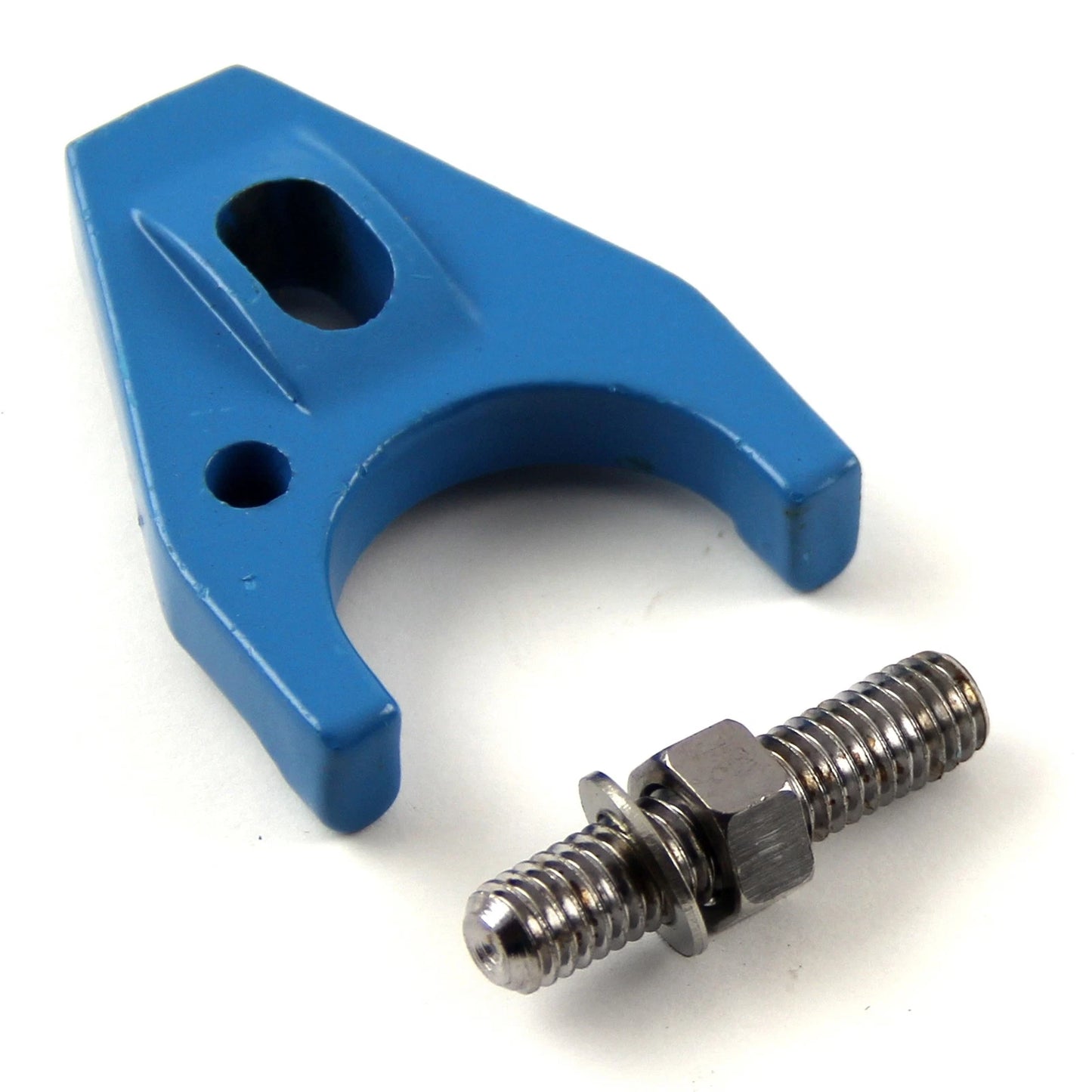 Blue Aluminum Distributor Hold Down Clamp for Chevy SBC 350 BBC 454