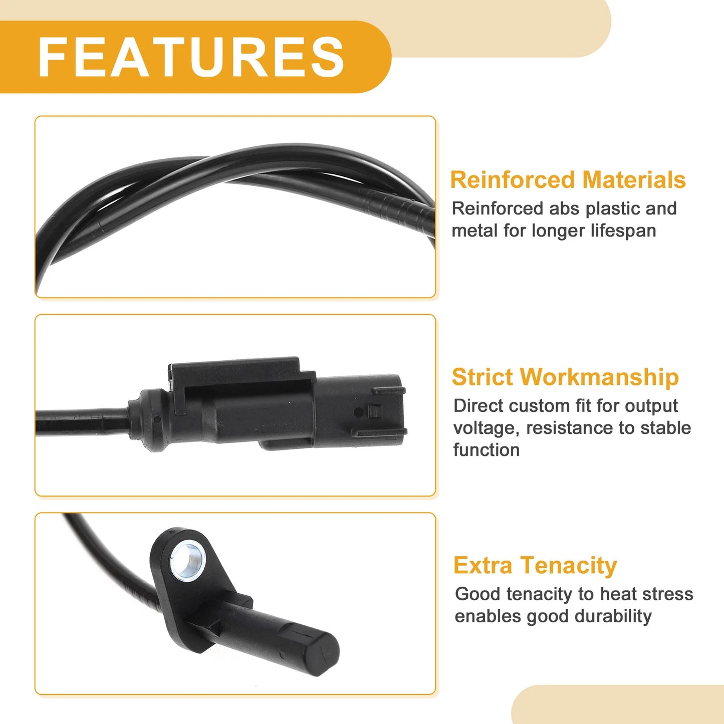 ABS Wheel Speed Sensor for Ford Transit Custom (2012-2023)