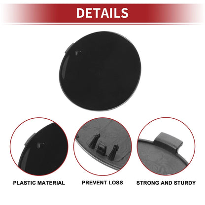 Front Tow Cover Cap for BMW X6 F16 M-Sport (2015 - 2019) Carbon Black