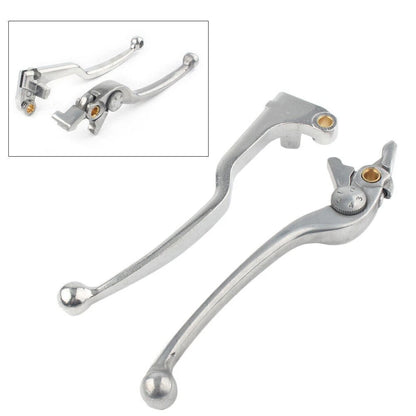 2 x Chrome Brake Clutch Levers for Yamaha YZF R1, YZF R6, R6S (1999-2010)