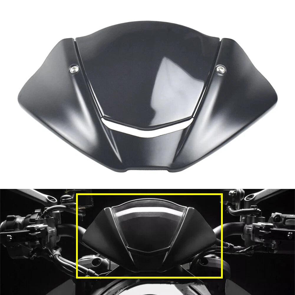 Matte Black Windshield with Bracket for Ducati Monster 950 937 (2021-2022)