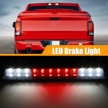 LED Third High Mount Brake Light for Dodge Ram 1500 ABS Black