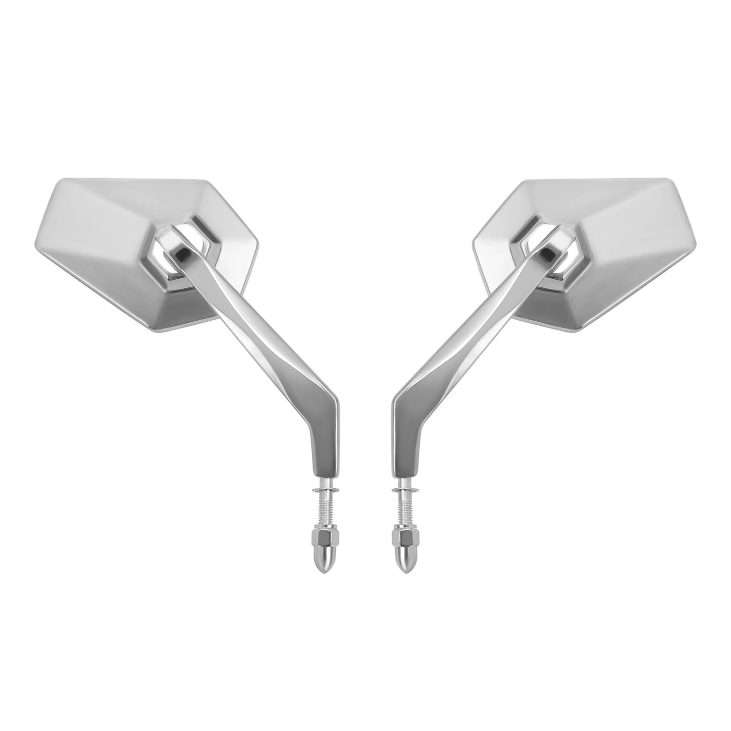 Chrome Rear-View Side Mirrors for Harley Electra Road Street Glide (1982-2023)