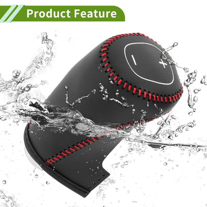 1 Pcs Car Gear Shift Knob Cover for Chevrolet Malibu (2016 - 2020) Black Red