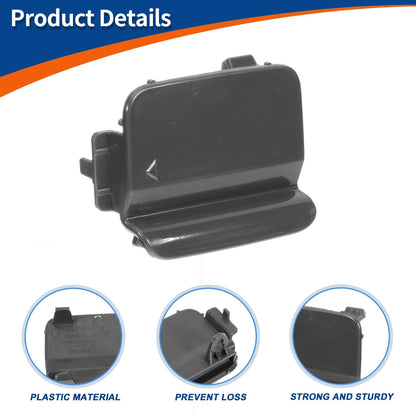 Rear Tow Hook Cover for BMW 528i 535i 550i Unpainted