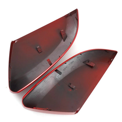 Red Left Right Side Wing Mirror Cap Cover for Honda Civic (2016-2021)