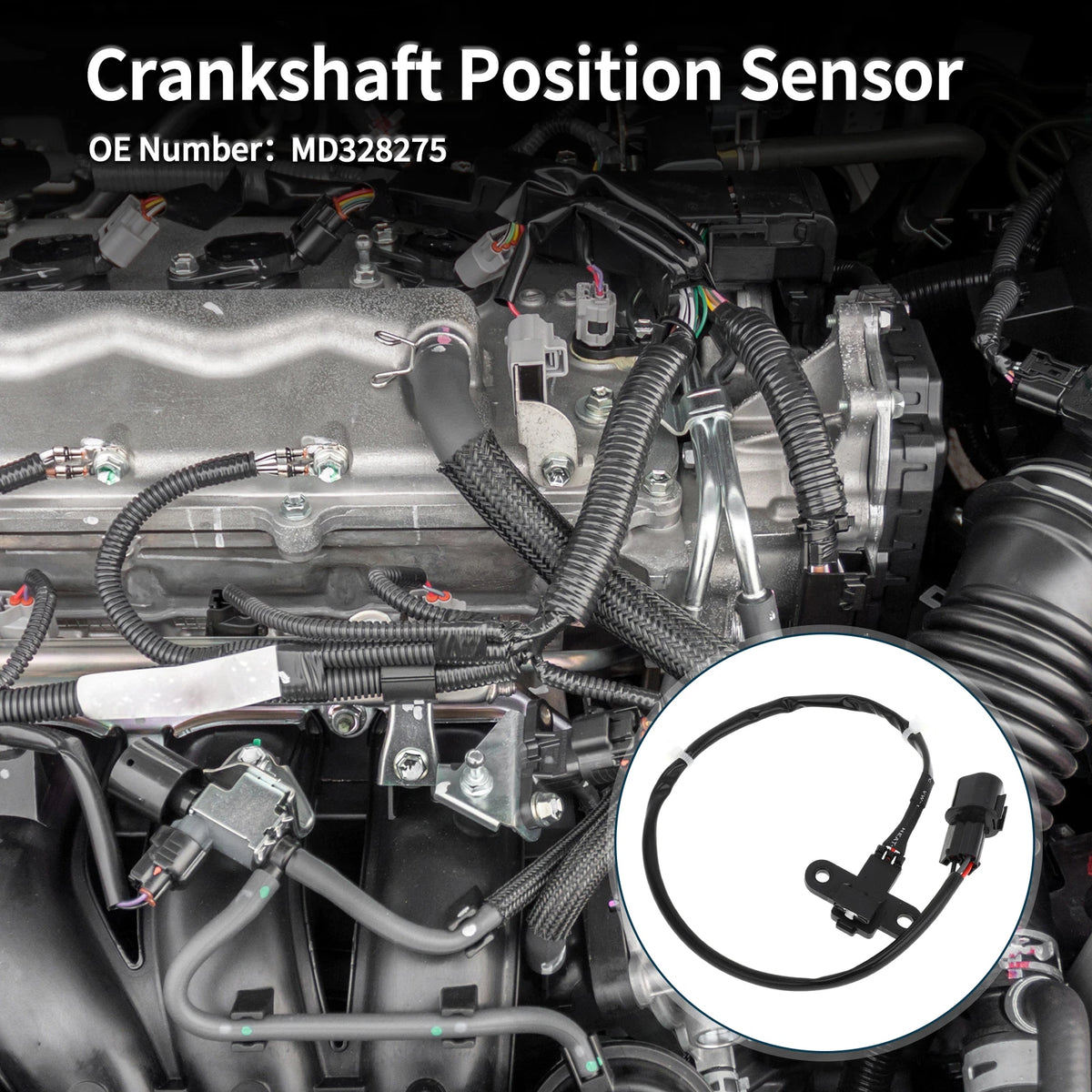 Crankshaft Position Sensor for Mitsubishi Montero Sport 2.4 (1997-1999)