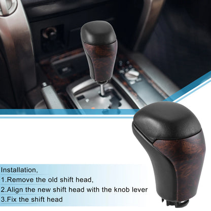 Black Gold Tone Gear Shift Knob for Toyota Tacoma (2016-2021)