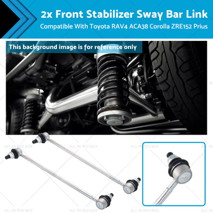 Front Sway Bar Link Pair for Toyota RAV4, Corolla, Prius (2006-2012)