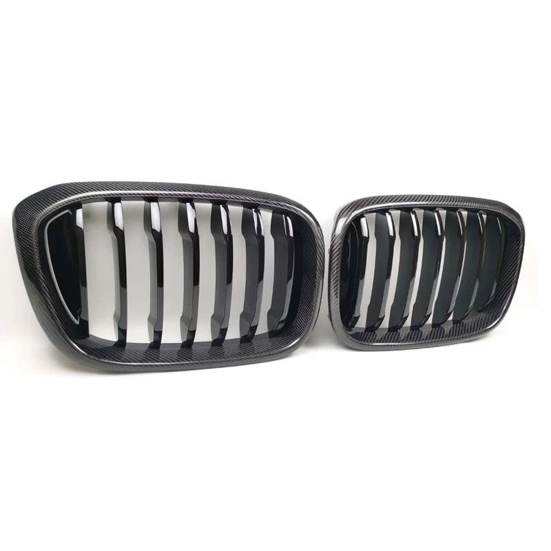REAL Carbon Fiber Front Bumper Grille for BMW X3 G01 X4 G02 2018-2021 Gloss