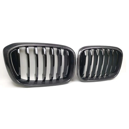 REAL Carbon Fiber Front Bumper Grille for BMW X3 G01 X4 G02 2018-2021 Gloss