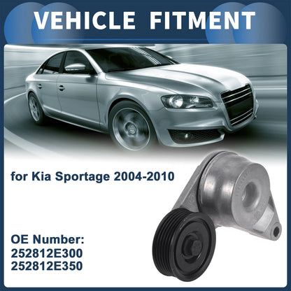 Belt Tensioner for Kia Sportage (2004-2010) - Metal 1 Pc
