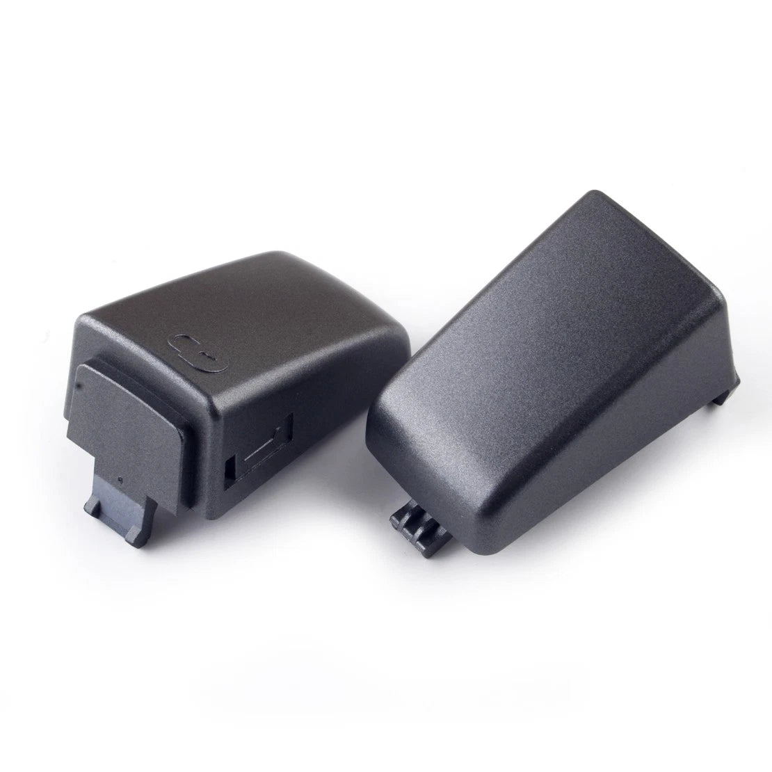 Front Exterior Dark Grey Door Handle Cap Covers for Land Rover LR2 LR3
