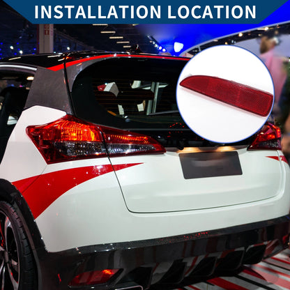 Rear Left Bumper Reflector for Toyota Prius (2019–2022)